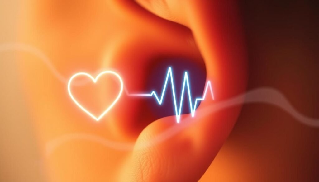 is it normal to hear your heartbeat in your ear