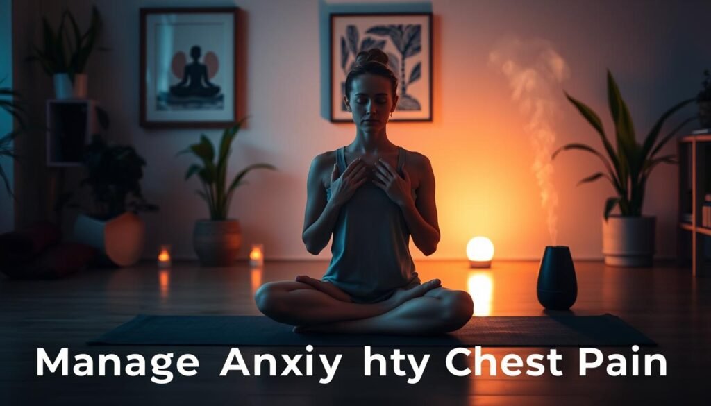 managing anxiety chest pain
