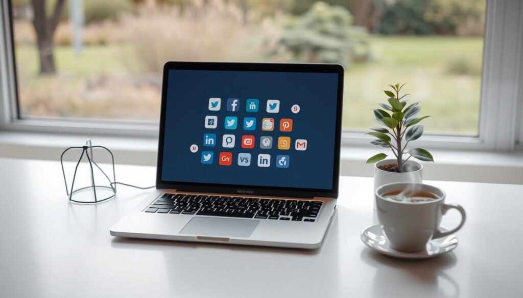 mindful social media usage image