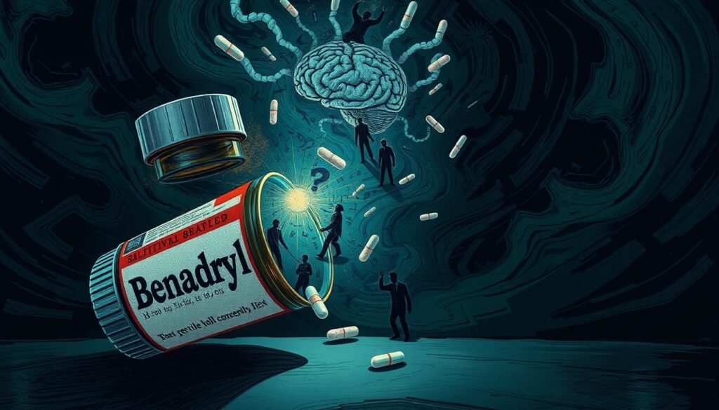 serious side effects of benadryl