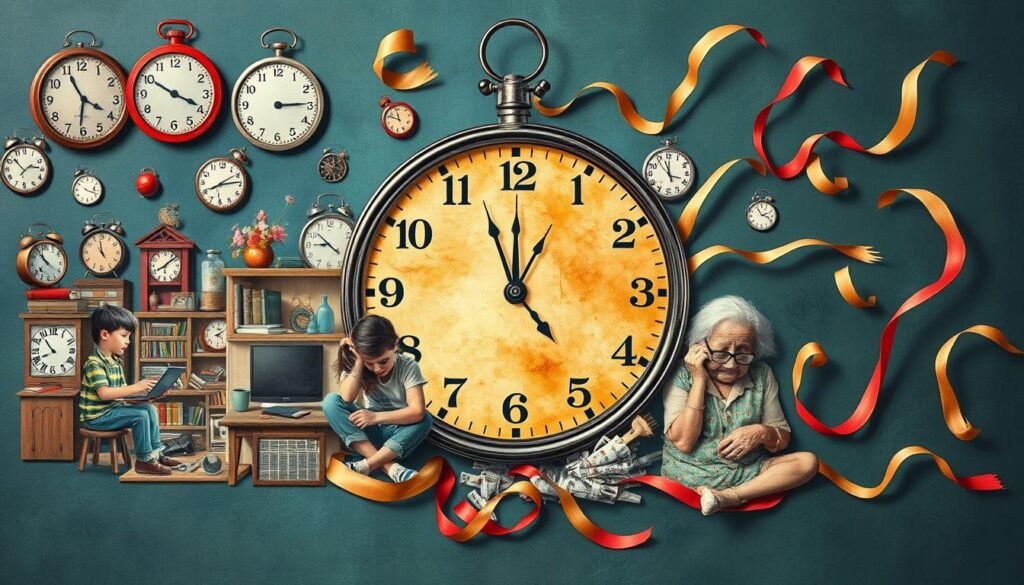 time anxiety challenges across age groups