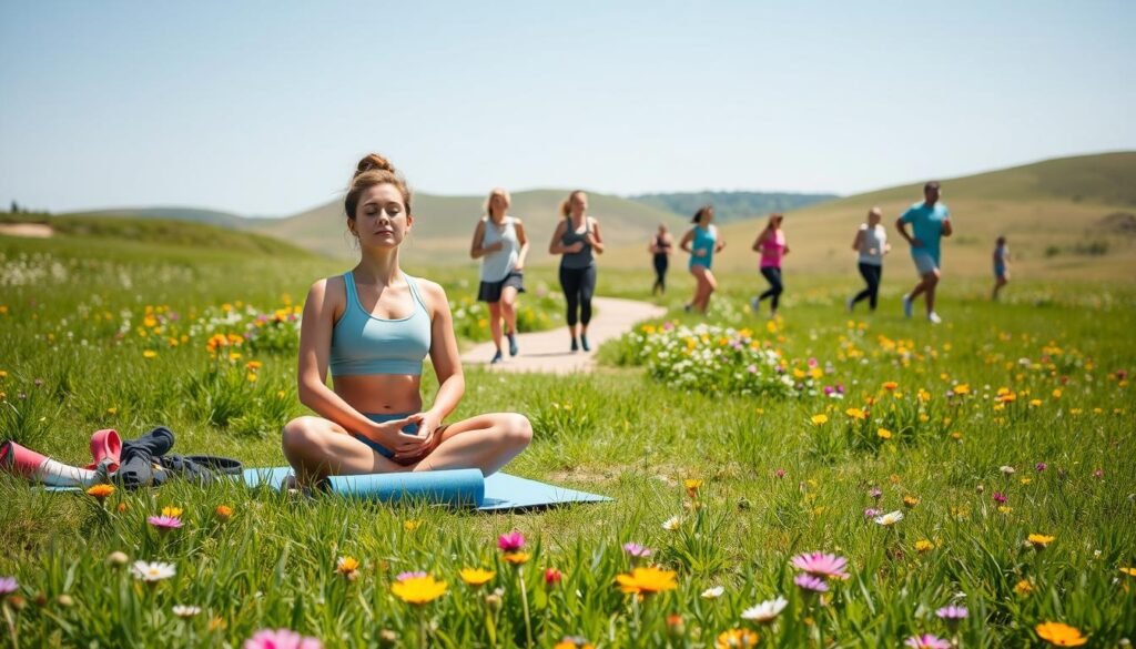 Managing anxiety triggers with mindfulness techniques and physical activity