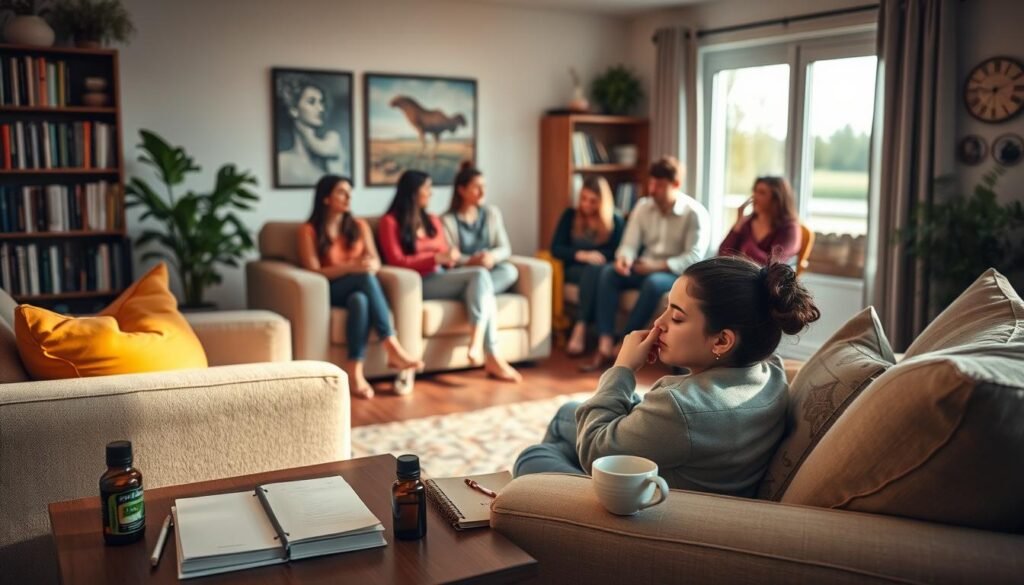 Support systems for anxiety management