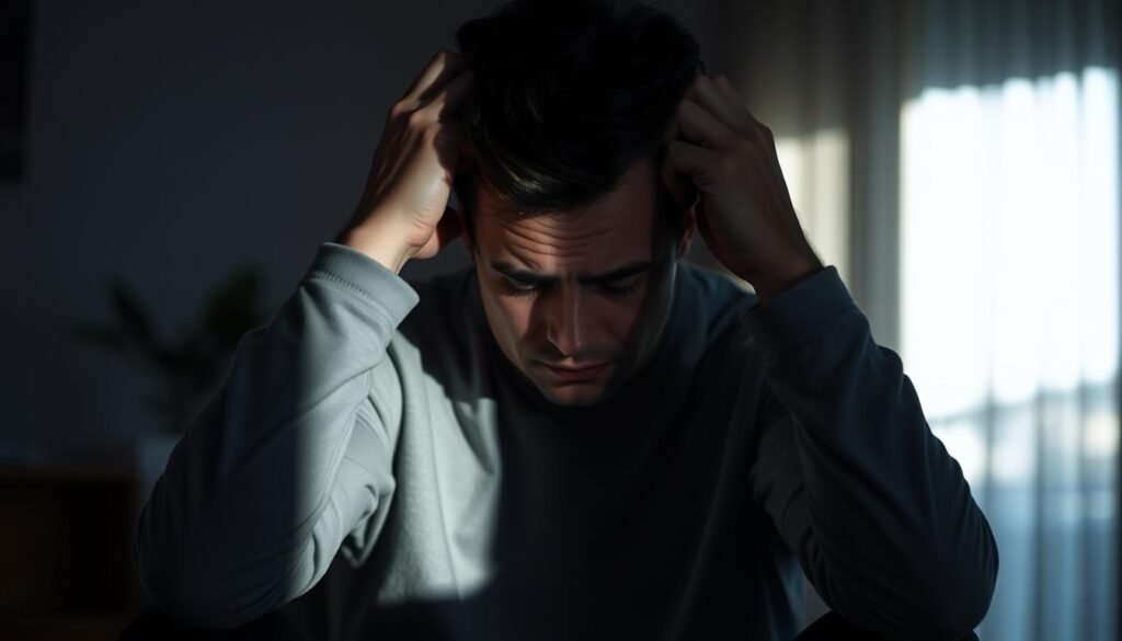 anxiety symptoms in men