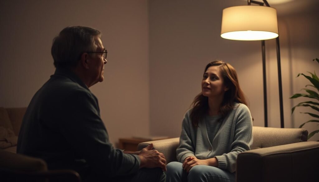 Anxiety counseling session image