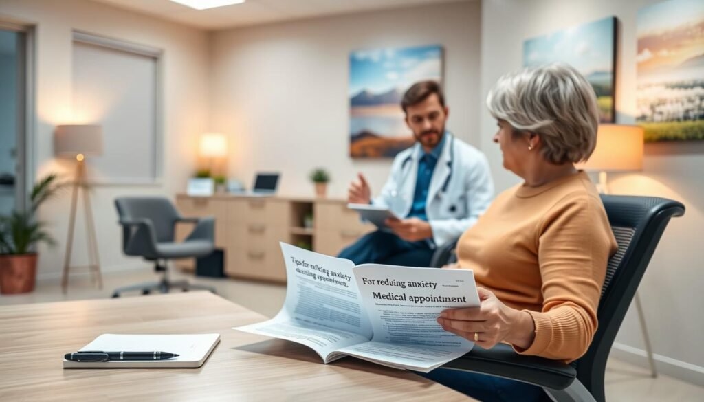 Tips for reducing anxiety during medical appointments