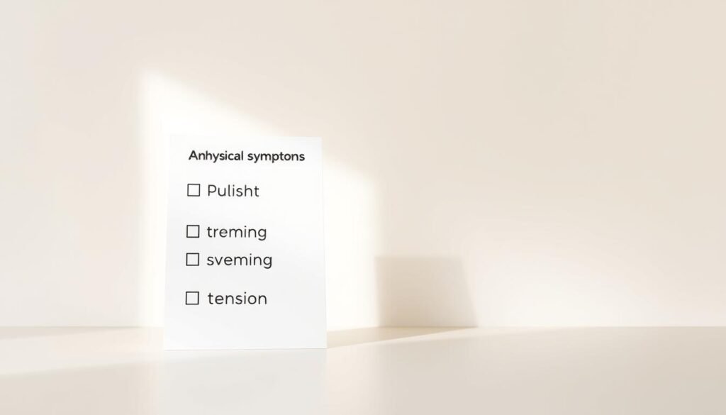 anxiety attack symptoms checklist