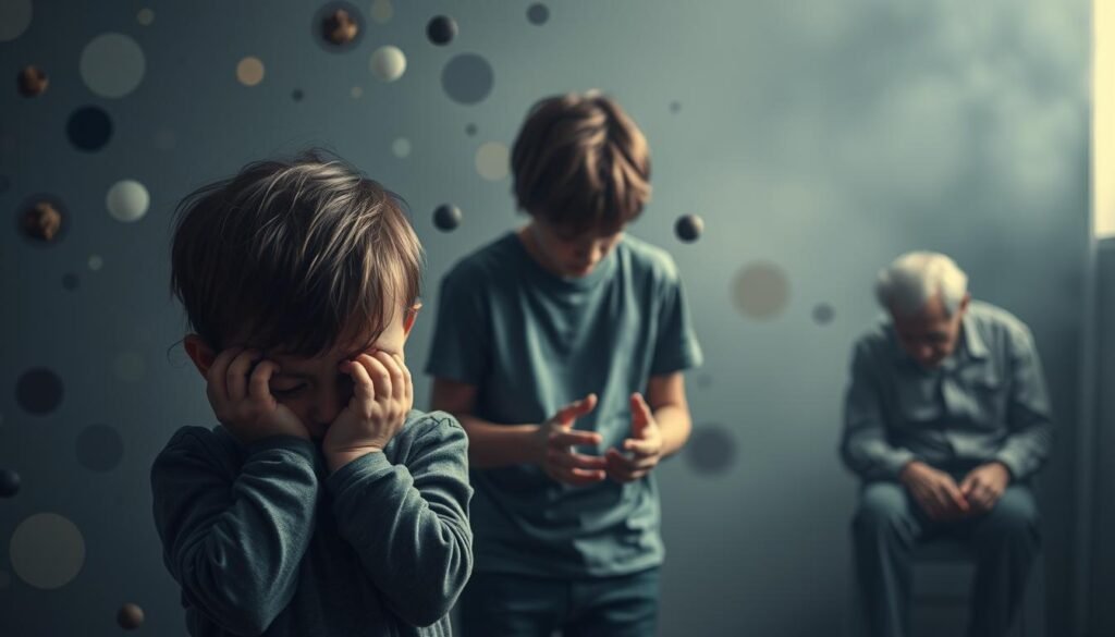 anxiety experiences across age groups