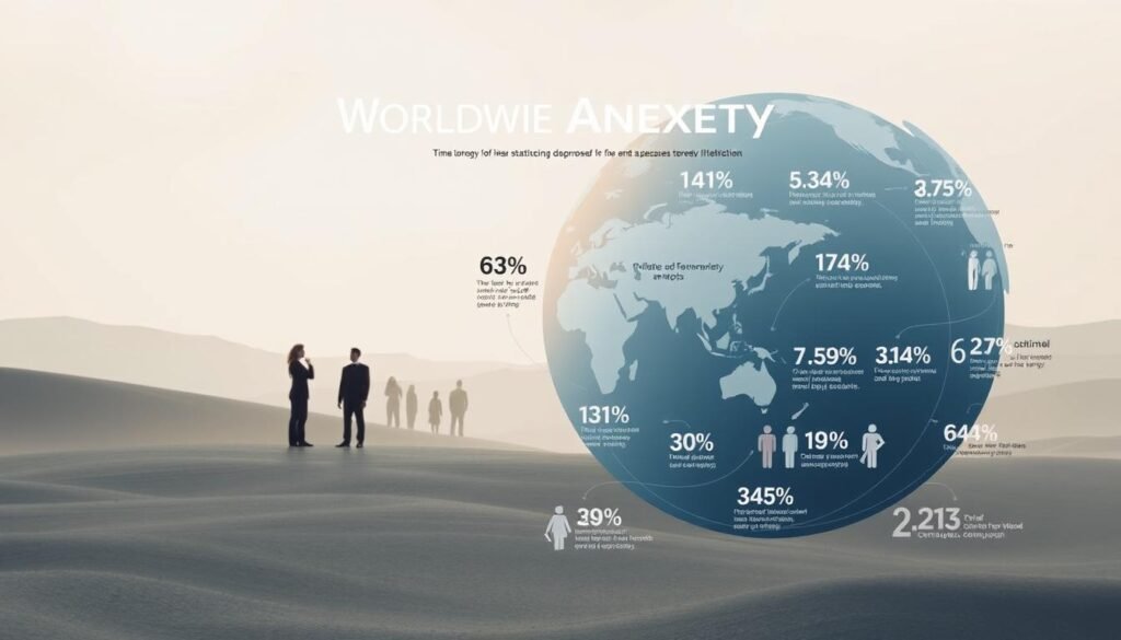 anxiety statistics worldwide