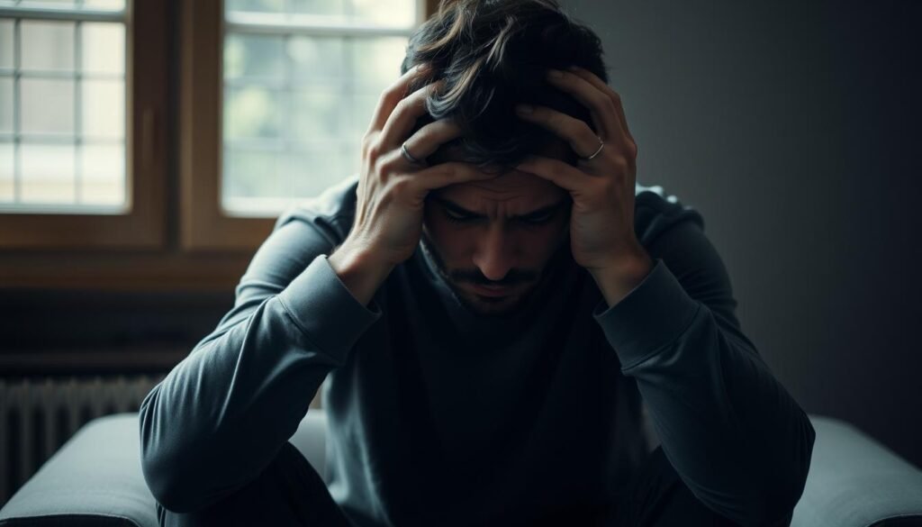 anxiety symptoms in males