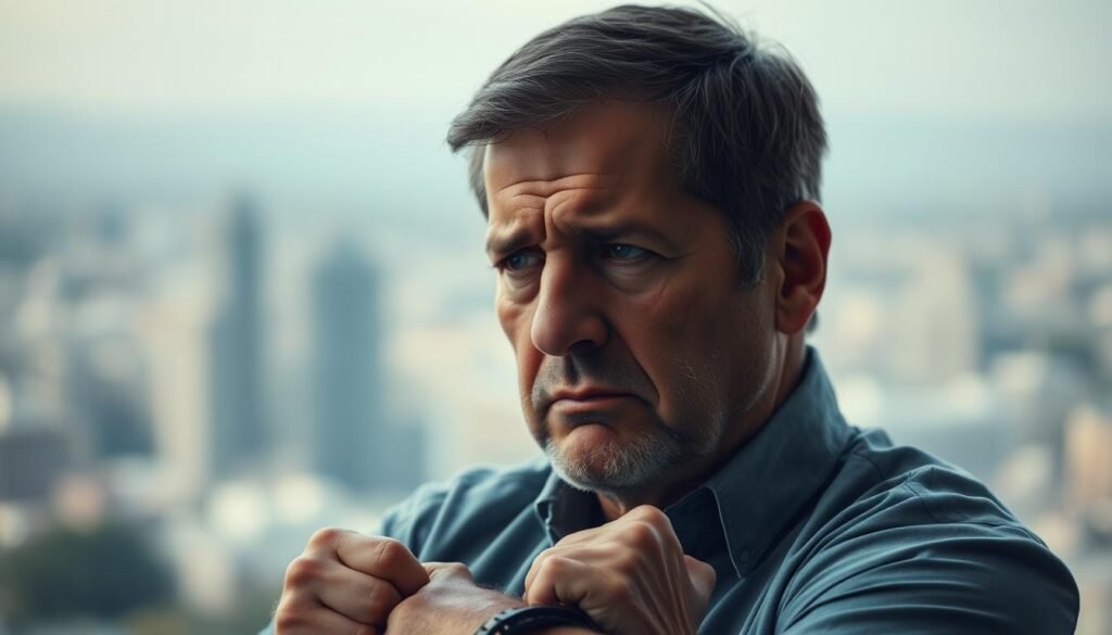 anxiety symptoms in men