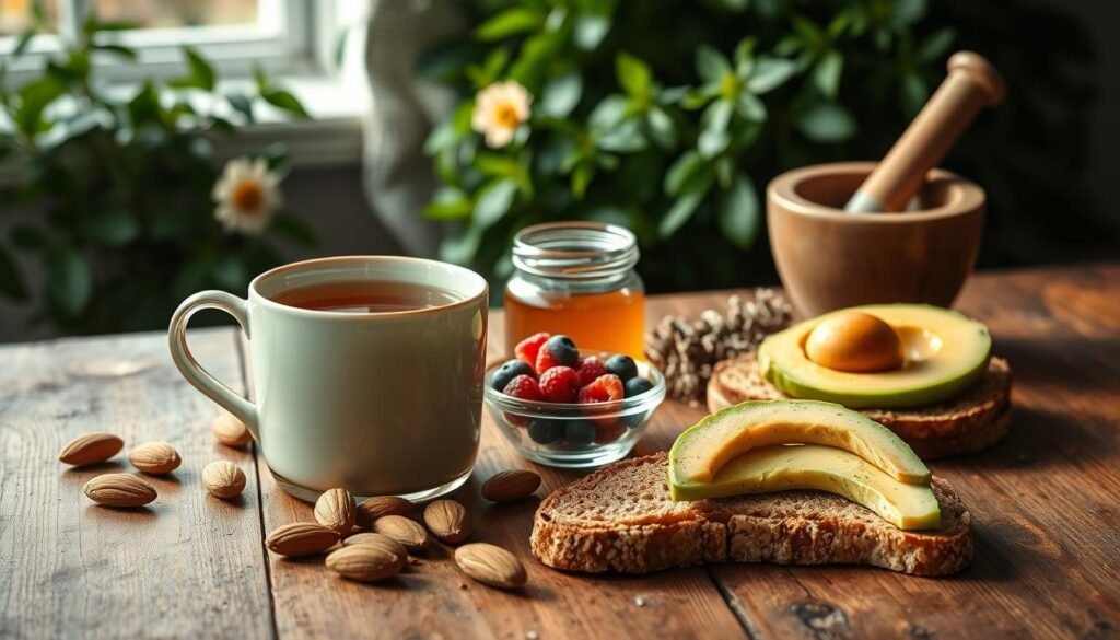calming foods and nutrition for anxiety