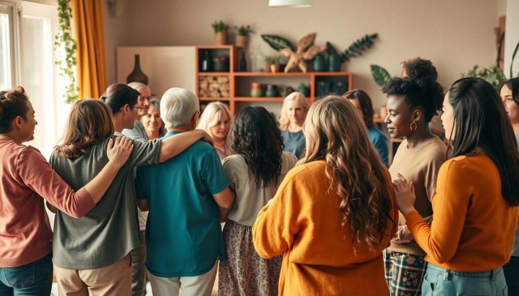 community support for body anxiety