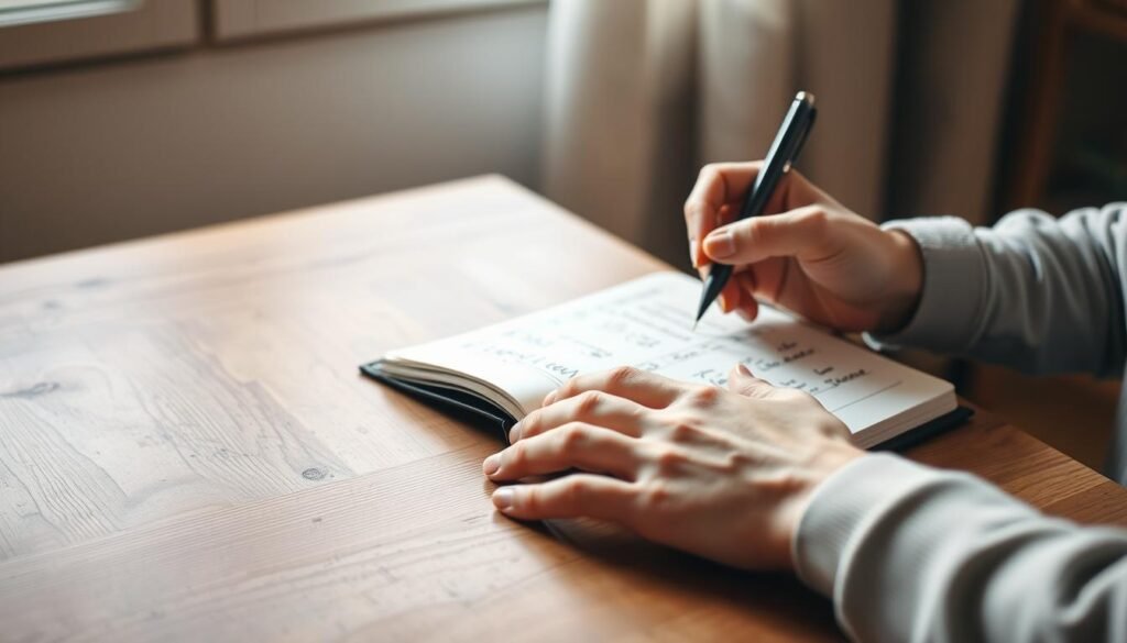 keeping an anxiety journal