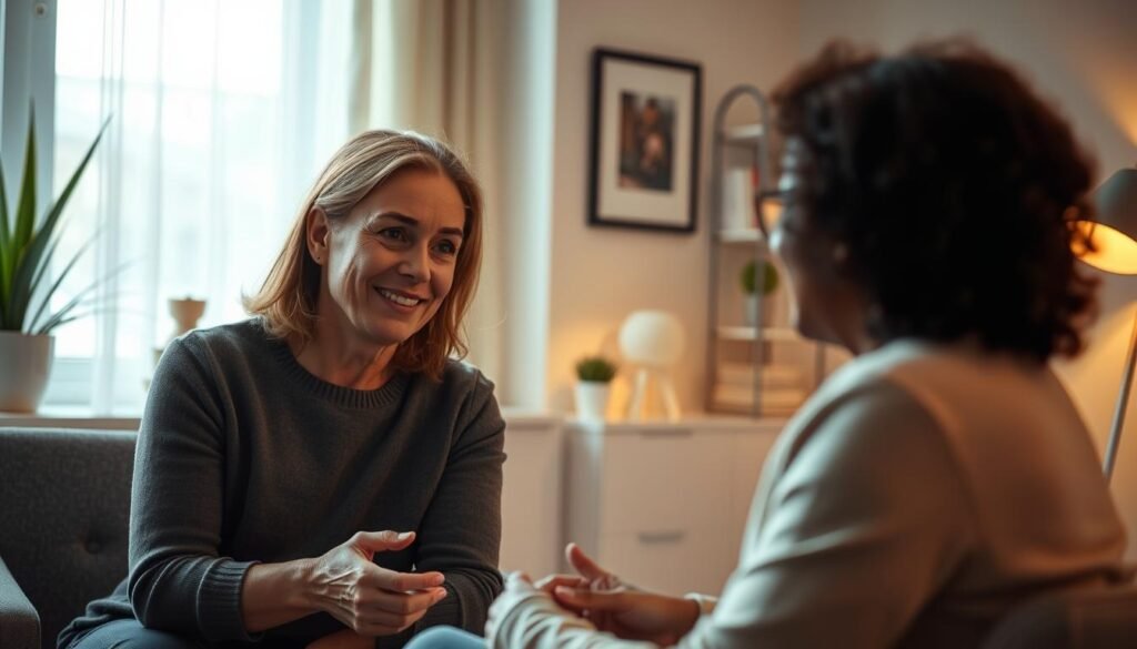 professional help in managing feelings of dread
