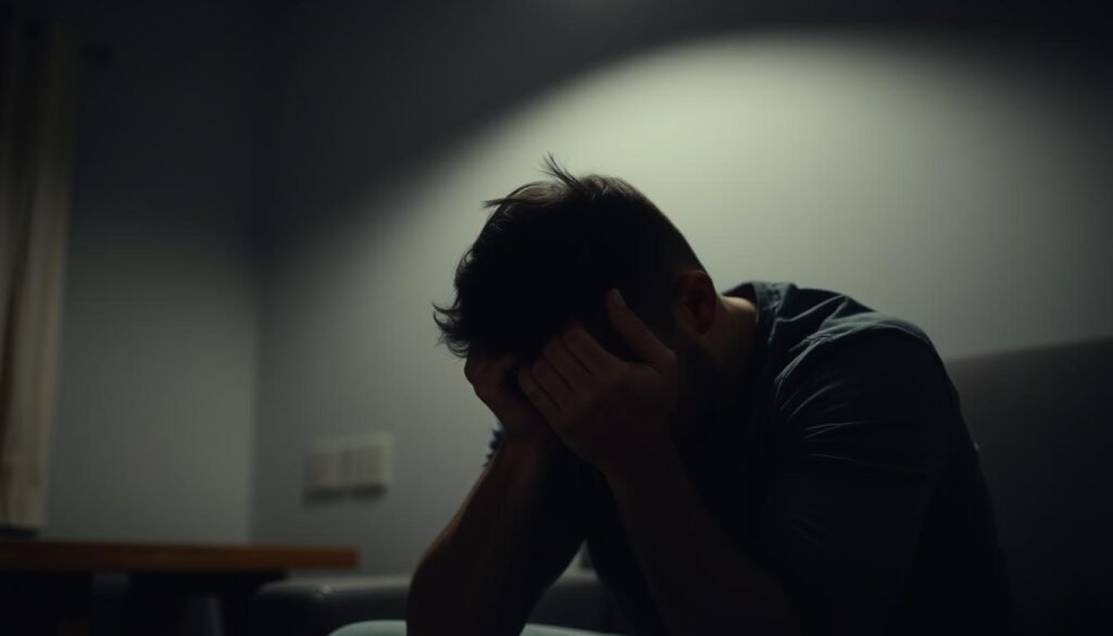 signs of anxiety in males