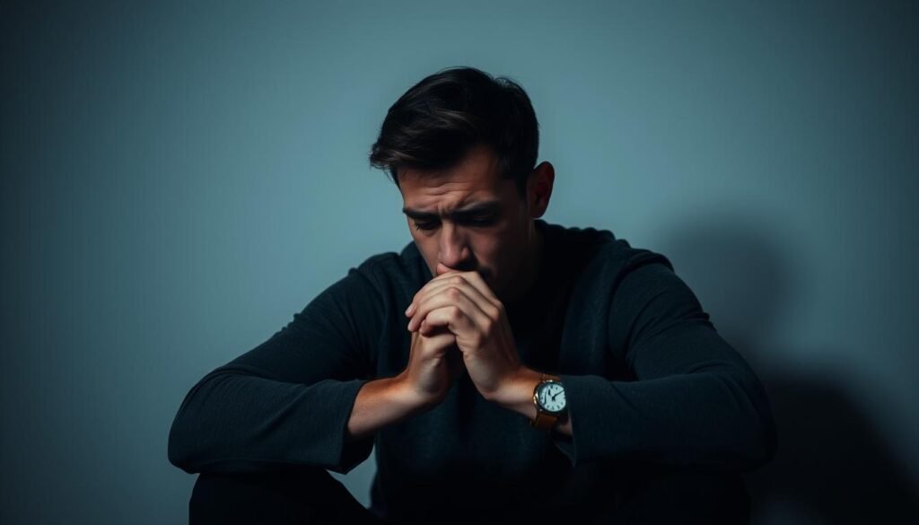 signs of anxiety in men
