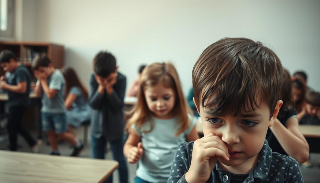 symptoms of anxiety in children